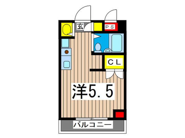 スカイコ－ト金沢文庫（２０８）の物件間取画像